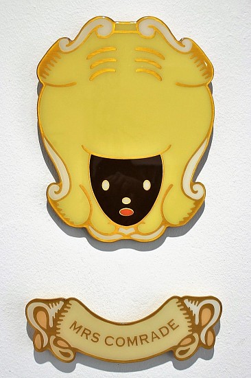 BRETT MURRAY, THE WIVES: MRS COMRADE
2010, ALUMINIUM, PAINT AND RESIN