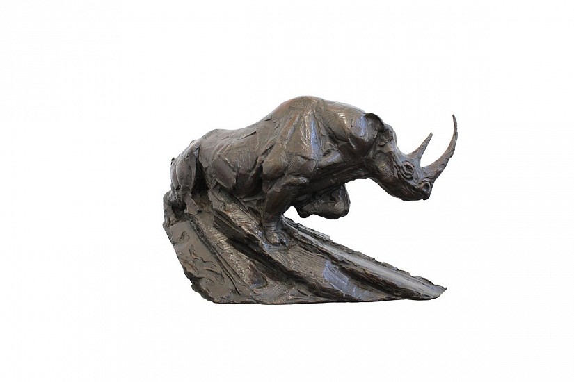 DYLAN LEWIS, CHARGING BLACK RHINO MAQUETTE II
2017