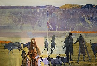 KEITH JOUBERT, MOVING ON
2017, OIL ON CANVAS