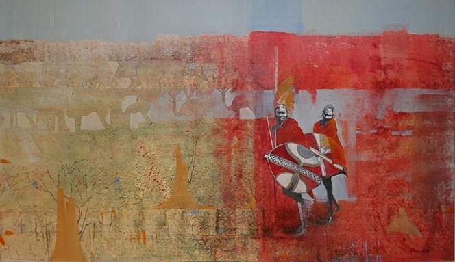 KEITH JOUBERT, SUNBAKED
OIL ON CANVAS