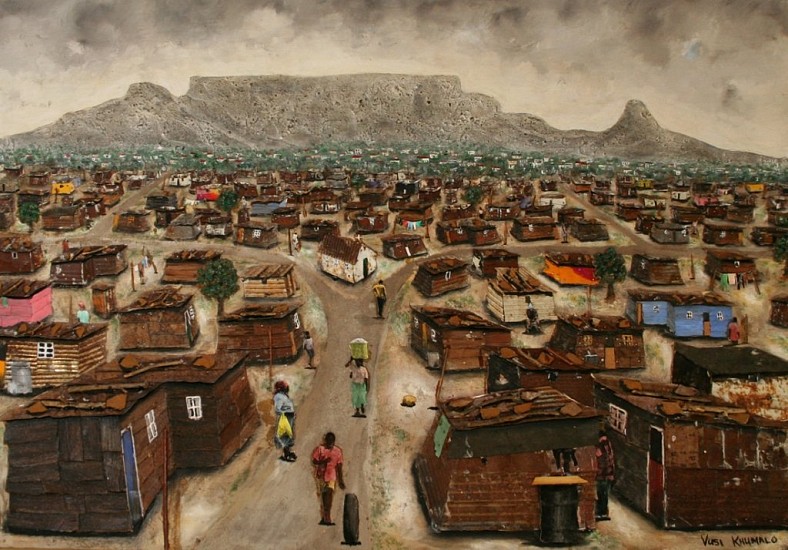 VUSI KHUMALO, NYANGA INFORMAL SETTLEMENT
MIXED MEDIA ON BOARD