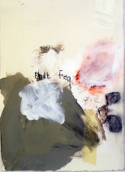 LORIENNE LOTZ, THE FEATHERED ONE
2015, MIXED MEDIA ON FABRIANO