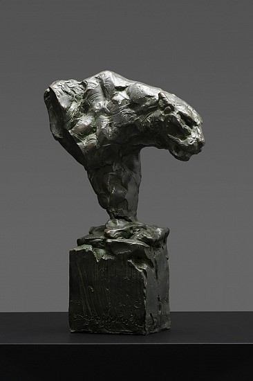 DYLAN LEWIS, S474 Leopard Walking Bust on Rock
2018
