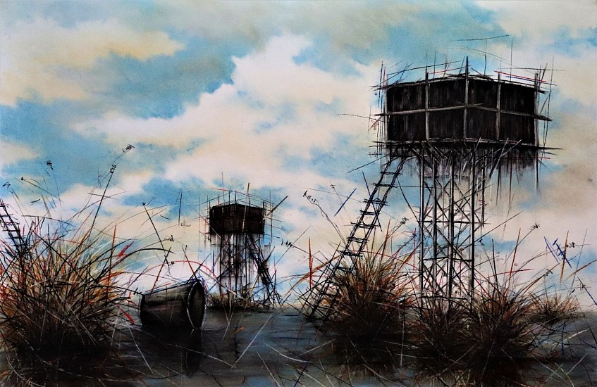 JAN TSHIKHUTHULA, HUTSHIVELA MPFULA III
2018, CHARCOAL AND PASTEL ON PAPER