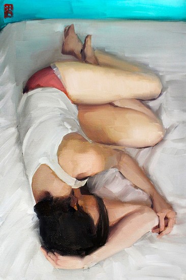 SASHA HARTSLIEF, SLEEPER
2019, OIL ON CANVAS