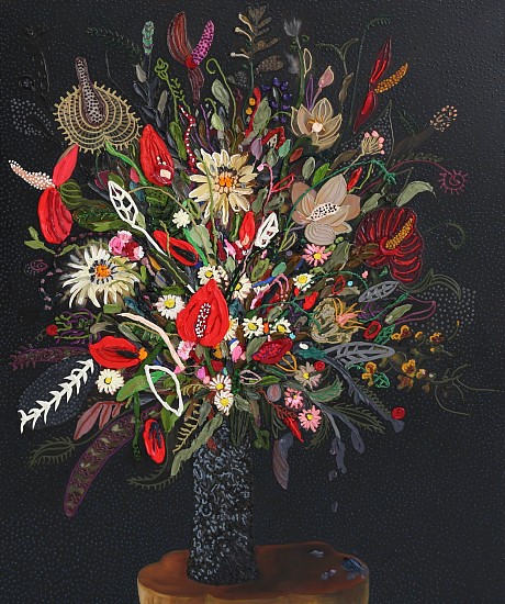 LEE-ANN HEATH, FRESH AS A DAISY
2020, OIL ON CANVAS