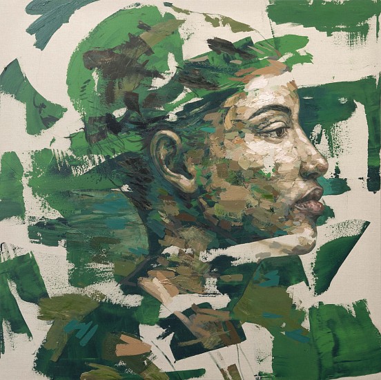 LIONEL SMIT, UNCOMPLETED FORM  #1
2020, OIL ON LINEN
