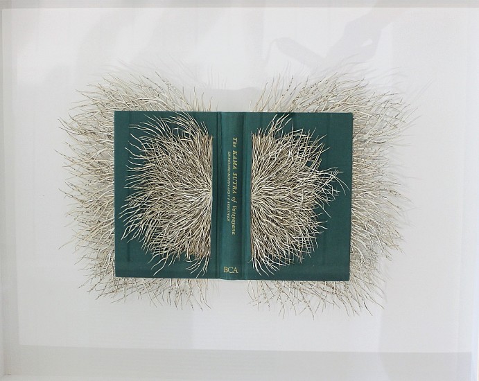 BARBARA WILDENBOER, KAMA SUTRA (AFTER VATSYAYANA)
2016, ALTERED BOOK