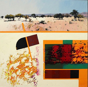 jaco roux soutpansberg iii oil on canvas 123 x 123 x 4 cm gkac11427