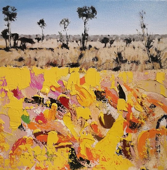 JACO ROUX, WILDTUIN III
2020, OIL ON CANVAS