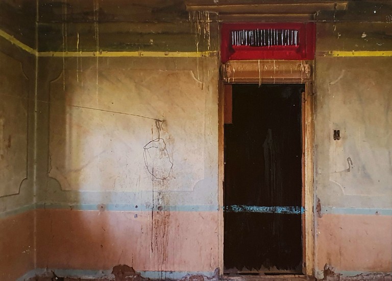 LIZA GROBLER, DEELFONTEIN DRAWING 50
2020, MIXED MEDIA ON ARCHIVAL PRINT