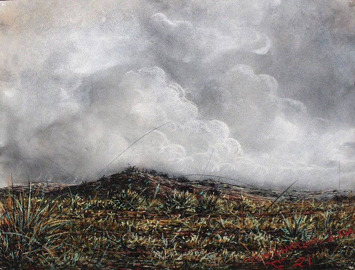 JAN TSHIKHUTHULA, MAKHETHAKHETHA
2021, SOFT PASTEL ON PAPER