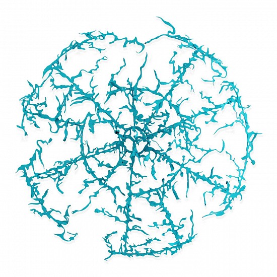 ARABELLA CACCIA, A CONSTELLATION: TURQUOISE
2021, BRONZE & PIGMENT