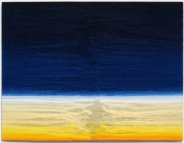 MARK RAUTENBACH, EVENT HORIZON II
2021, SEWING THREAD & MIXED MEDIA