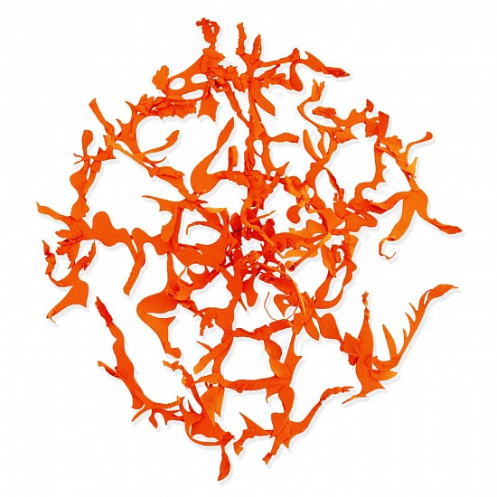ARABELLA CACCIA, A CONSTELLATION: ORANGE
2021, BRONZE & PIGMENT