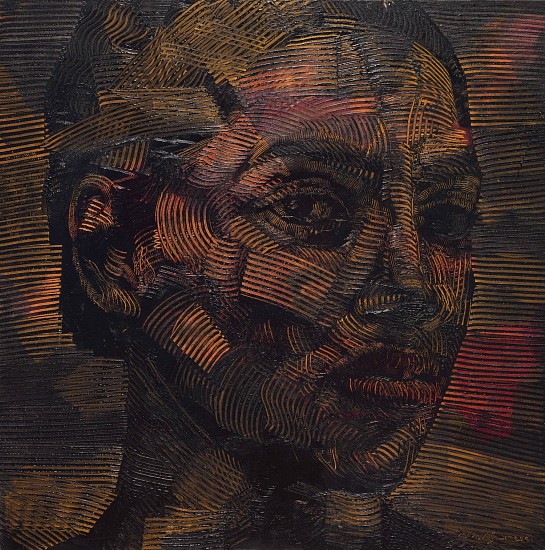 LIONEL SMIT, SCRAPE
2021, OIL ON LINEN