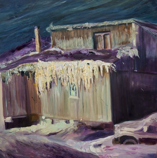 PAUL WALLINGTON, THEN EVERYTHING FELL WETLY TO BITS
2021, OIL ON CANVAS