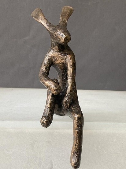 GUY DU TOIT, HARE WITH BENT KNEE II
2022, BRONZE