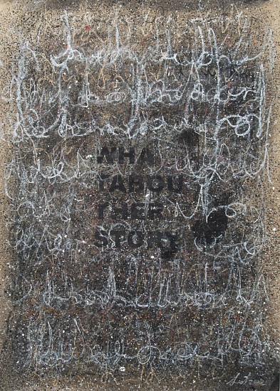 SERETSE MOLETSANE, UPON REFLECTION II
2022, PASTELS, SPRAY PAINT AND ACRYLIC ON PAPER