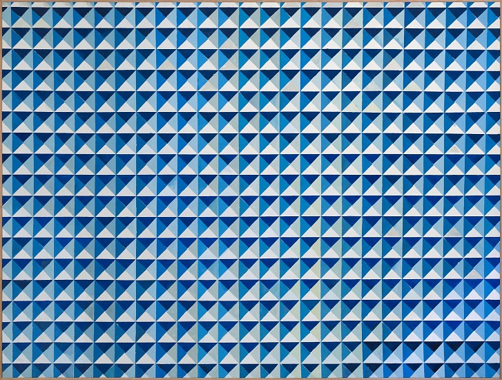 TOM CULLBERG, UNTITLED 3 (BLUE)
2021, ACRYLIC ON CANVAS