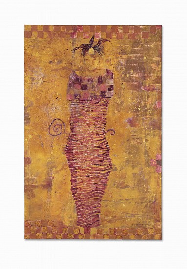 GUY FERRER, LADY FLOR
2022, MIXED MEDIA ON COTTON