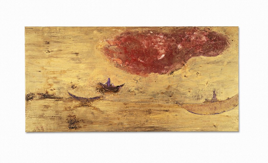 GUY FERRER, GOLDEN NIGHT
2022, MIXED MEDIA ON LINEN