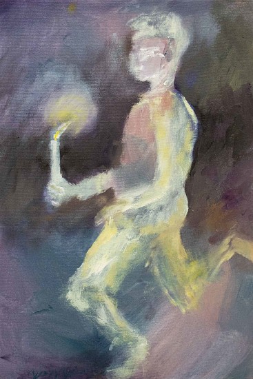 BEEZY BAILEY, BEARER OF THE LIGHT
2023, OIL ON CANVAS
