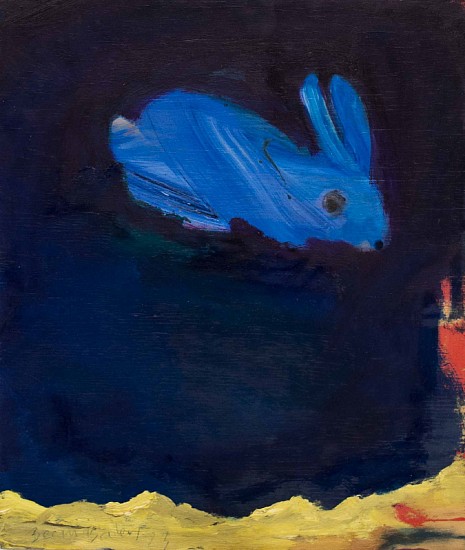 BEEZY BAILEY, FLYING RABBIT
2023, OIL ON BOARD