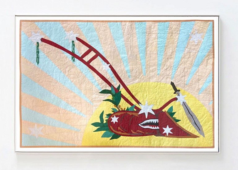 MICHAEL MACGARRY, AD ASTRA
RECLAIMED PACKAGING PAPER & COTTON
