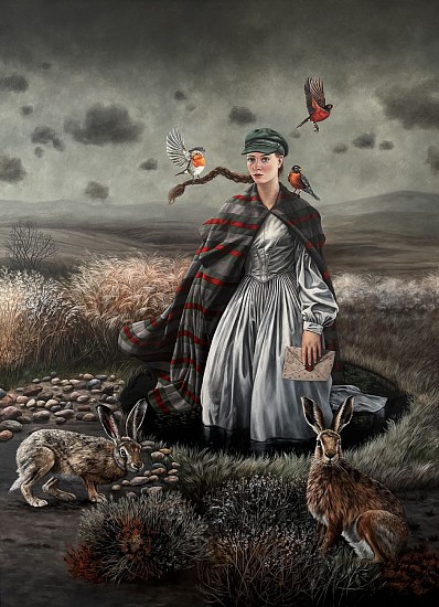 ANGELA BANKS, STUCK IN THE GO-BETWEEN
2023, OIL ON CANVAS