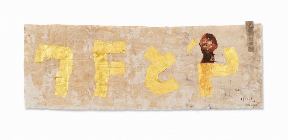 GUY FERRER, LITTLE KABBASLISTE
2022, ACRYLIC & COLLAGE ON SILK