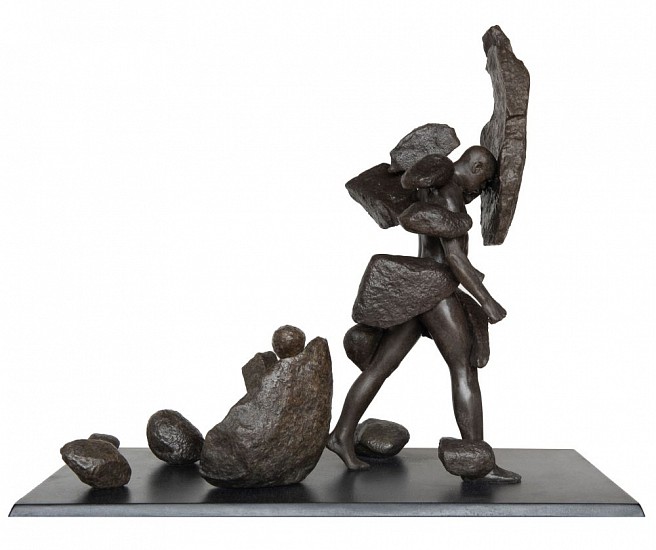 ANGUS TAYLOR, RESISTANCE AS NURTURE V MAQUETTE
BRONZE & STAINLESS STEEL