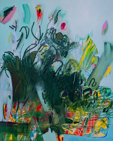 LIZA GROBLER, GROWTH SPURT
2023, OIL ON CANVAS