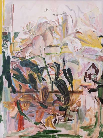 JEANNE HOFFMAN, GARDENED, UNBROKEN
2023, ACRYLIC ON COTTON