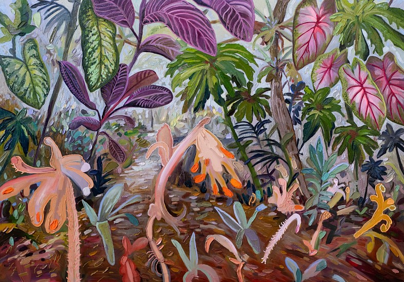 LEE-ANN HEATH, THE HUGGERS
2024, OIL ON CANVAS