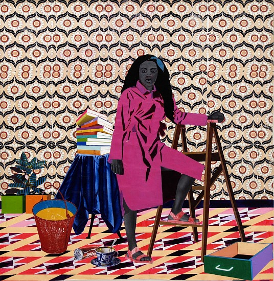 TAFADZWA TEGA, TETE VATAMBUDZAI
2025, MIXED MEDIA ON CANVAS