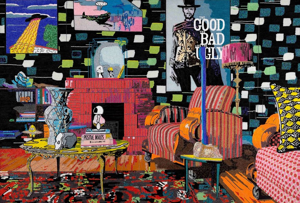 Theres nothing I'm afraid of, glass beads, 120x150cm, R285000.00 UPDATED