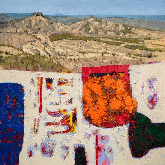 JACO ROUX, GOD'S VIEW, MAKUYA PARK
OIL ON CANVAS