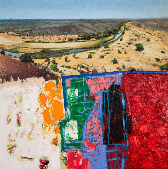 JACO ROUX, MAKUYA PARK, LUVUVHU RIVER
OIL ON CANVAS