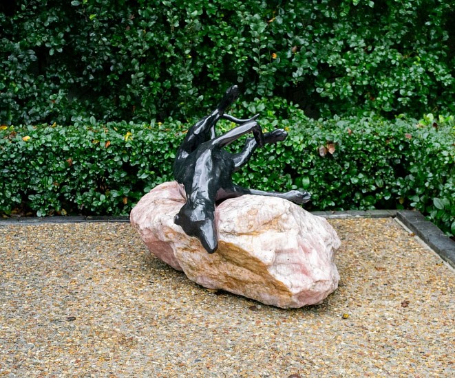 NICOLA BAILEY, THERE IS NO OTHER
BRONZE ON ROSE QUARTZ