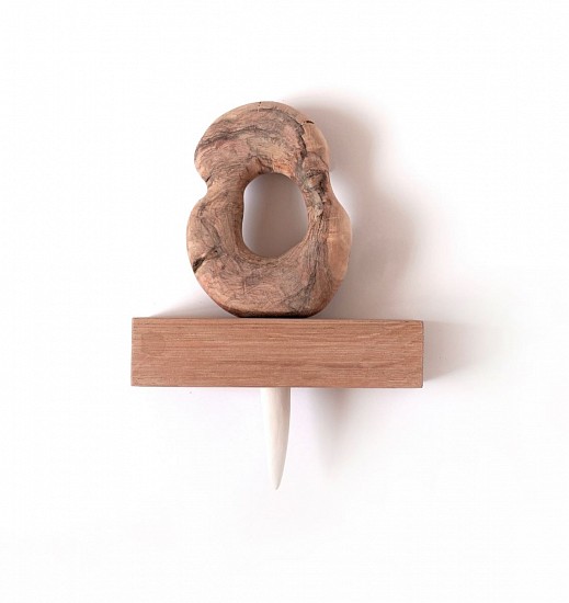 BARBARA WILDENBOER, MNEMONICS FOR TREES XIII
OLIVE, OAK, PORCELAIN & THREAD