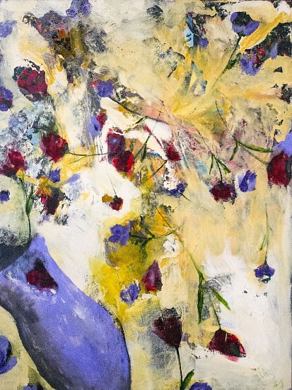 BEEZY BAILEY, THE VASE THAT FELL OVER<br />
OIL ON CANVAS