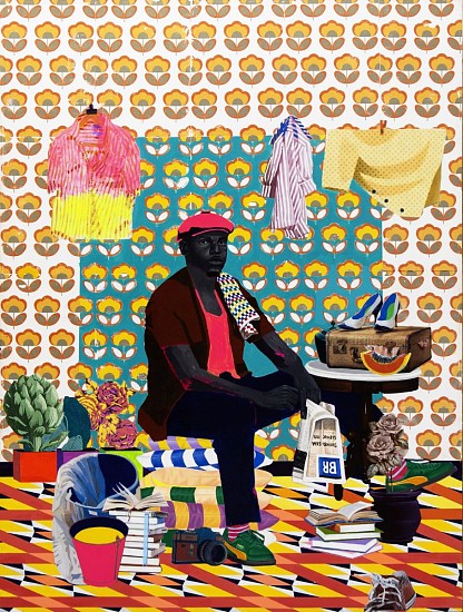 TAFADZWA TEGA, MUYANIKI
MIXED MEDIA ON CANVAS