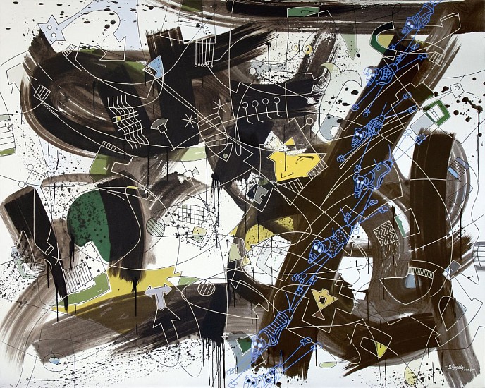 ROBERT SLINGSBY, STING
OIL ON CANVAS