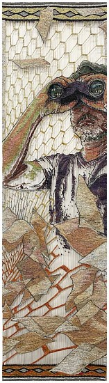 TAMLIN BLAKE, ELEPHANT IN THE ROOM
NEWSPAPER TAPESTRY