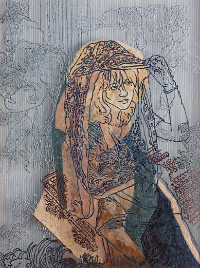 TAMLIN BLAKE, IT MUST BE TRUE
ACRYLIC PAINT ON FIBERGLASS SCREENING MESH AND PLEXIGLASS
