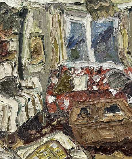 ERIN CHAPLIN, NIGHT LOUNGE
OIL ON CANVAS