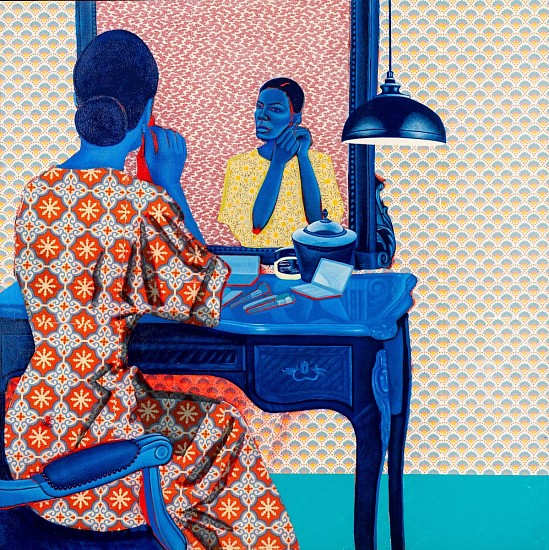 TAFADZWA TEGA, GRACE PERIOD
MIXED MEDIA ON CANVAS