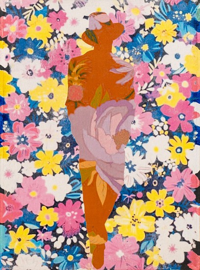 TAFADZWA TEGA, MAFUKIDZA DUMBU
MIXED MEDIA ON CANVAS