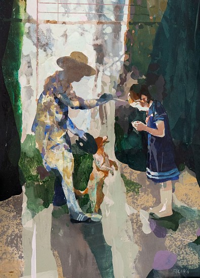 LARS ELLING, THE PAINTER'S DAUGHTER
2026, INK & GOUACHE ON CANSON PAPER